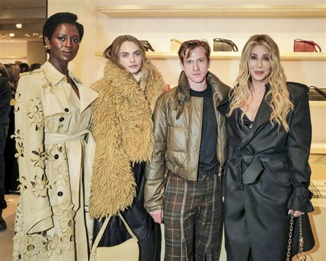 burberry chez brunet|Cara Delevingne, Cher and Jodie Turner.